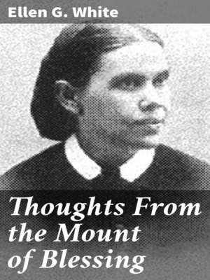 cover image of Thoughts From the Mount of Blessing